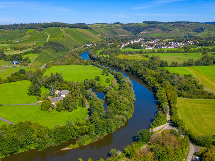 Saar with view of Kanzem